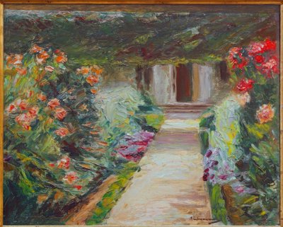 The Kitchen Garden to the Northeast – Flowering Perennials by Max Liebermann